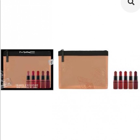 MAC Cosmetics Other - MAC Travel Exclusive Mini Lipstick x 5 in Bold
